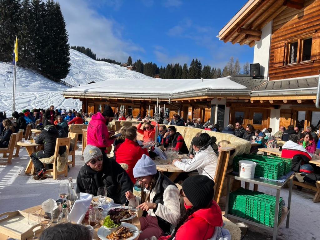Villa Erezsässhütte Klosters Exterior foto